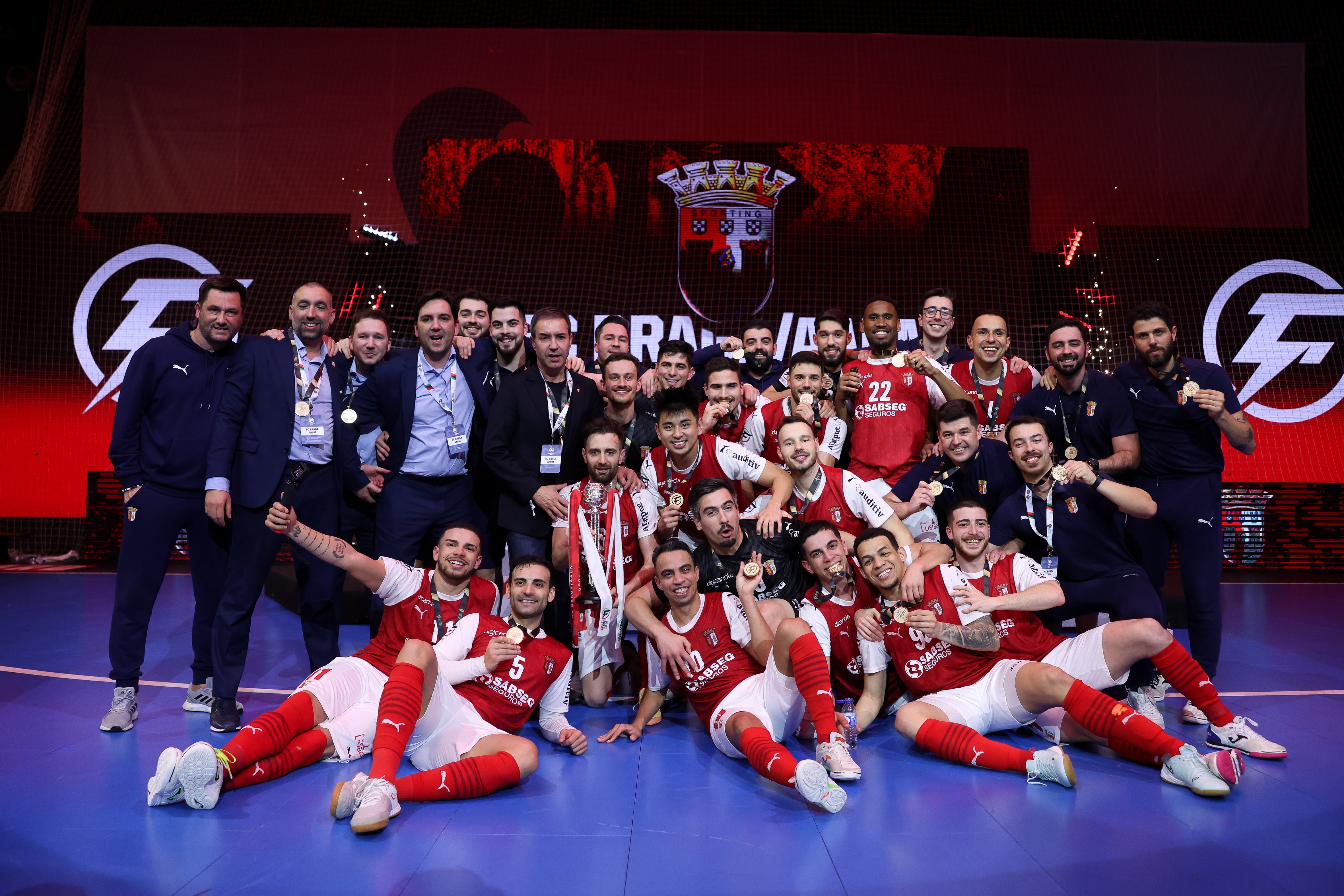 SC Braga vence Taça de Portugal de Futsal 